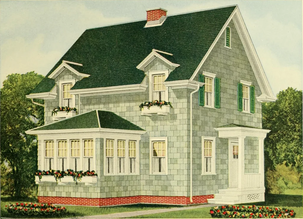 An illustration from Central's book of homes, 1920, leaf 14