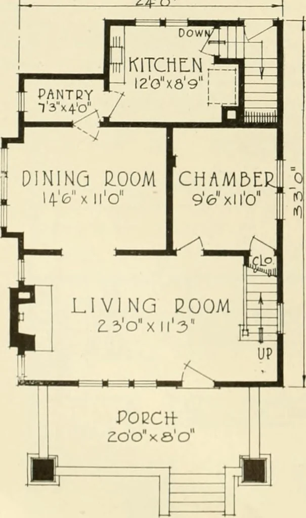 An illustration from Central's book of homes, 1920, leaf 15