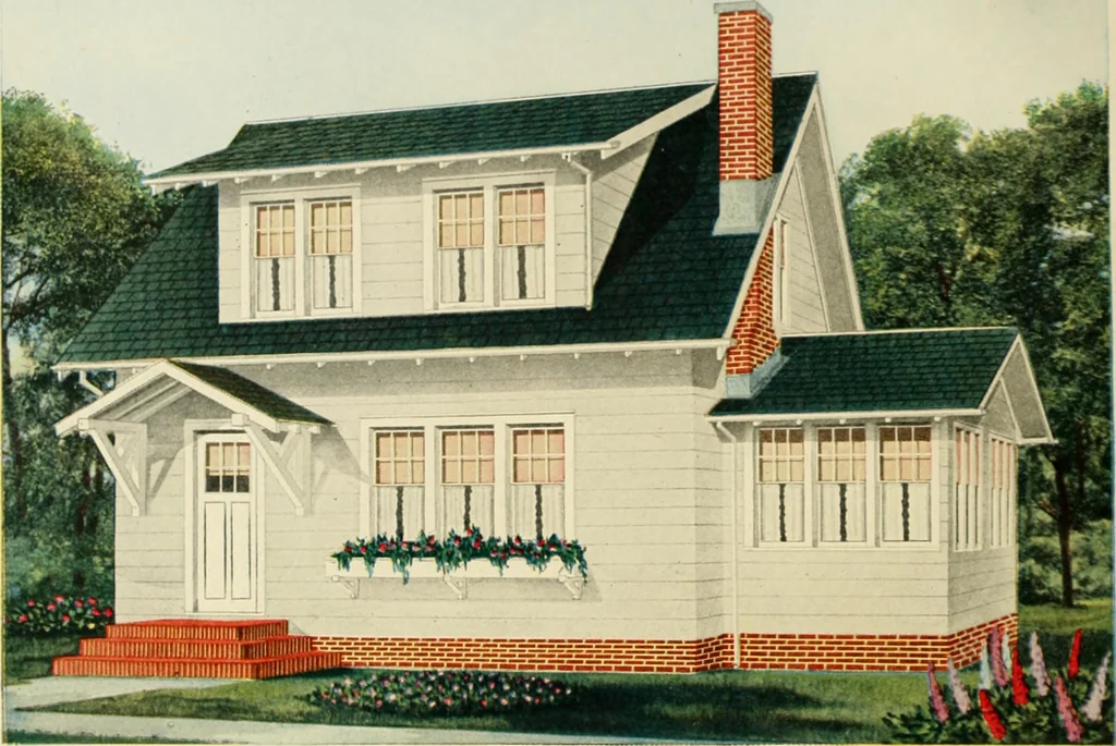 An illustration from Central's book of homes, 1920, leaf 17