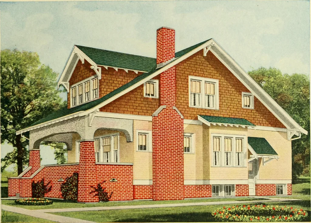 An illustration from Central's book of homes, 1920, leaf 18