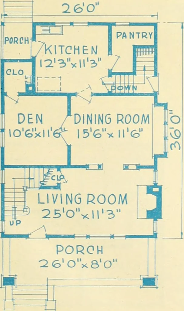 An illustration from Central's book of homes, 1920, leaf 18