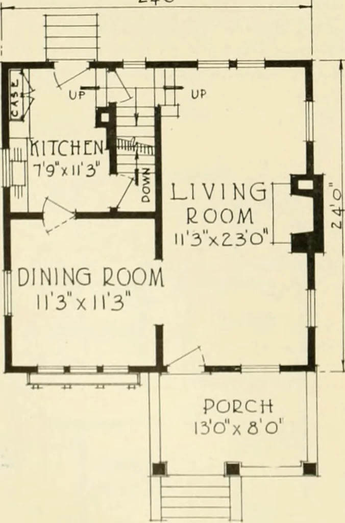 An illustration from Central's book of homes, 1920, leaf 19