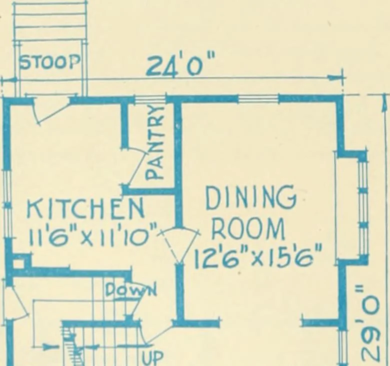 An illustration from Central's book of homes, 1920, leaf 21