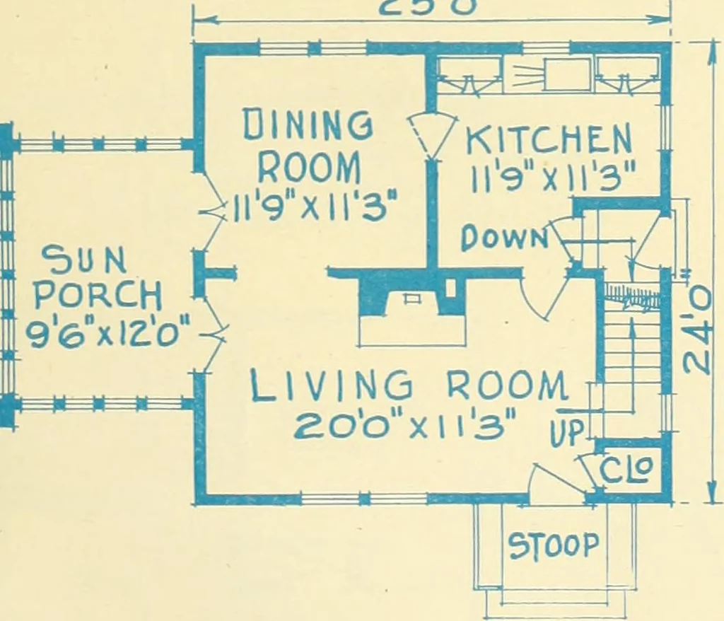 An illustration from Central's book of homes, 1920, leaf 22