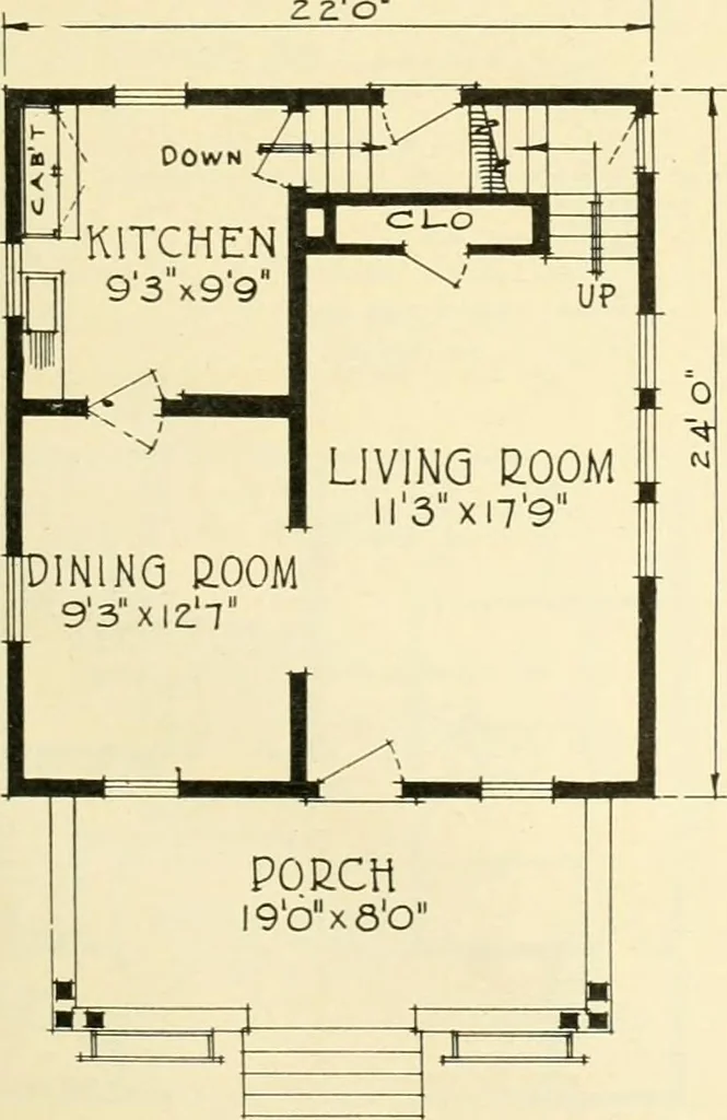 An illustration from Central's book of homes, 1920, leaf 24