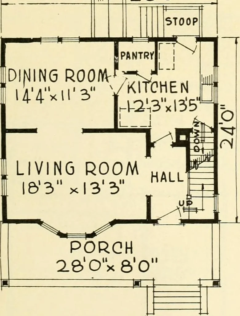 An illustration from Central's book of homes, 1920, leaf 28
