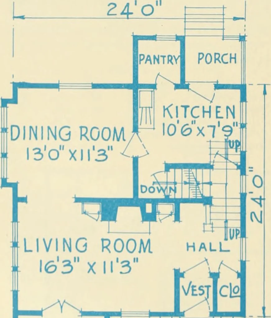 An illustration from Central's book of homes, 1920, leaf 29