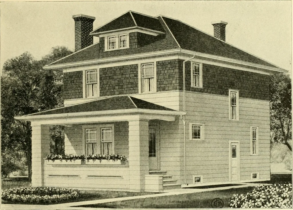 An illustration from Central's book of homes, 1920, leaf 32