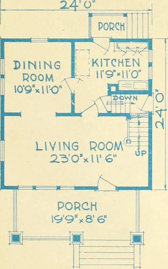 An illustration from Central's book of homes, 1920, leaf 34