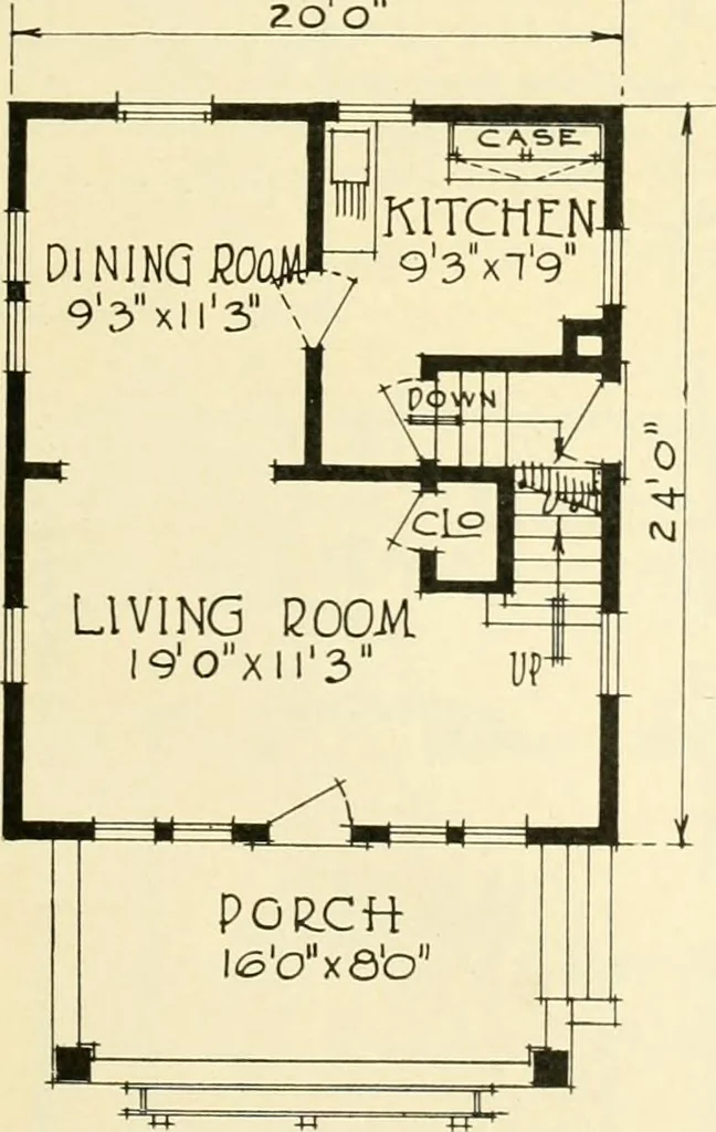 An illustration from Central's book of homes, 1920, leaf 40