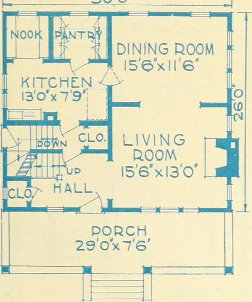 An illustration from Central's book of homes, 1920, leaf 42