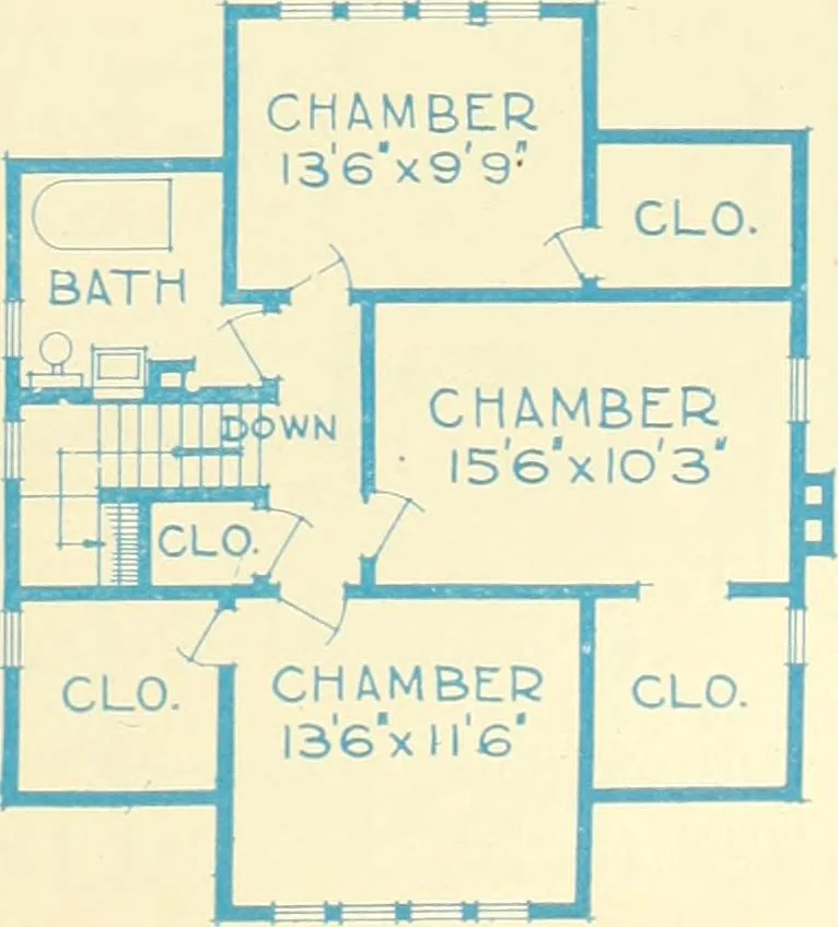 An illustration from Central's book of homes, 1920, leaf 42