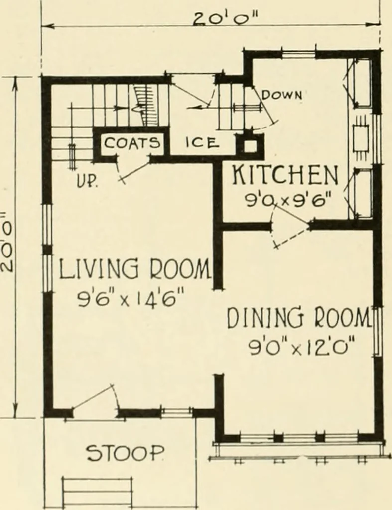 An illustration from Central's book of homes, 1920, leaf 43