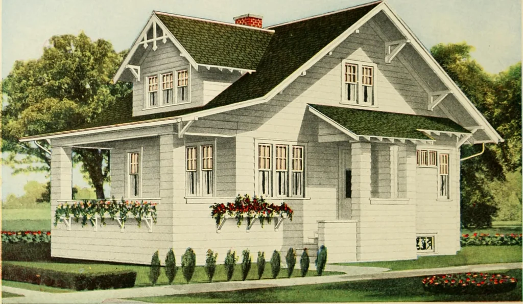 An illustration from Central's book of homes, 1920, leaf 45