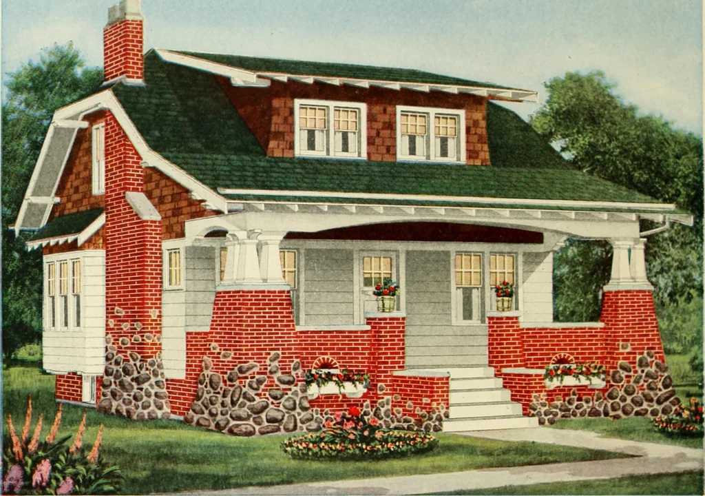 An illustration from Central's book of homes, 1920, leaf 49