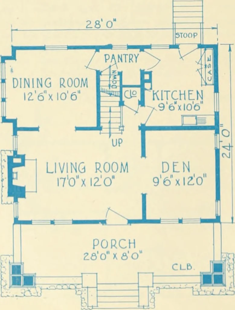 An illustration from Central's book of homes, 1920, leaf 49
