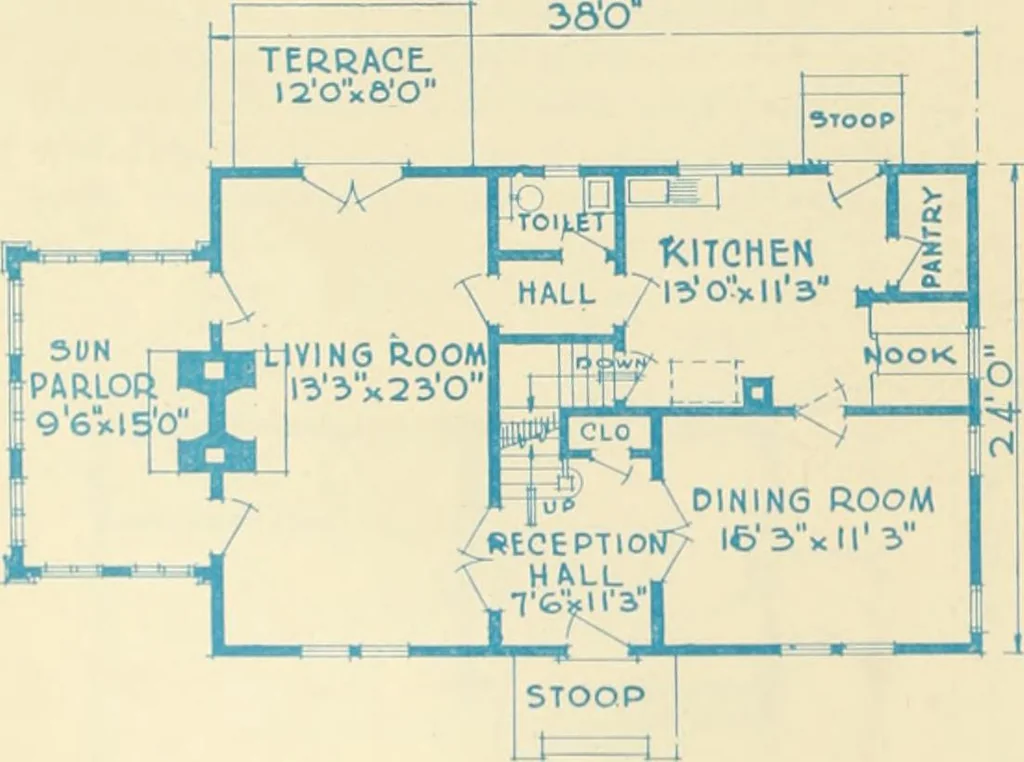 An illustration from Central's book of homes, 1920, leaf 5