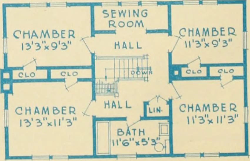 An illustration from Central's book of homes, 1920, leaf 5