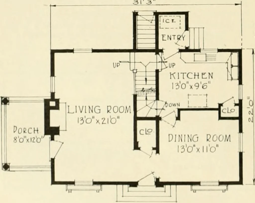 An illustration from Central's book of homes, 1920, leaf 51