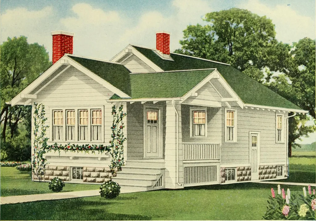 An illustration from Central's book of homes, 1920, leaf 54