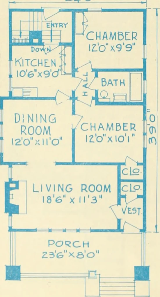 An illustration from Central's book of homes, 1920, leaf 57