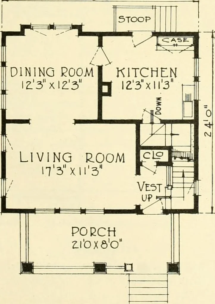 An illustration from Central's book of homes, 1920, leaf 60
