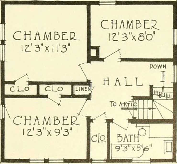 An illustration from Central's book of homes, 1920, leaf 60