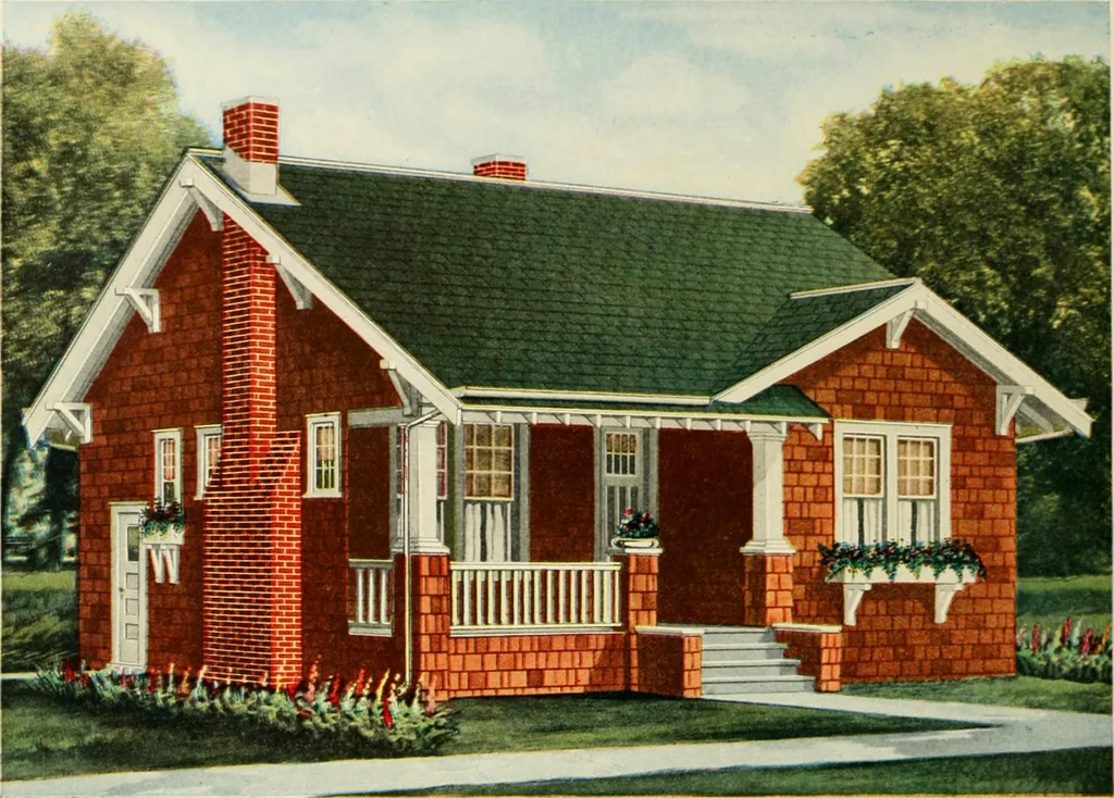 An illustration from Central's book of homes, 1920, leaf 61