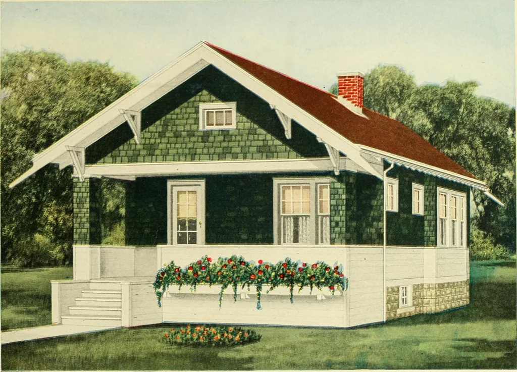 An illustration from Central's book of homes, 1920, leaf 62