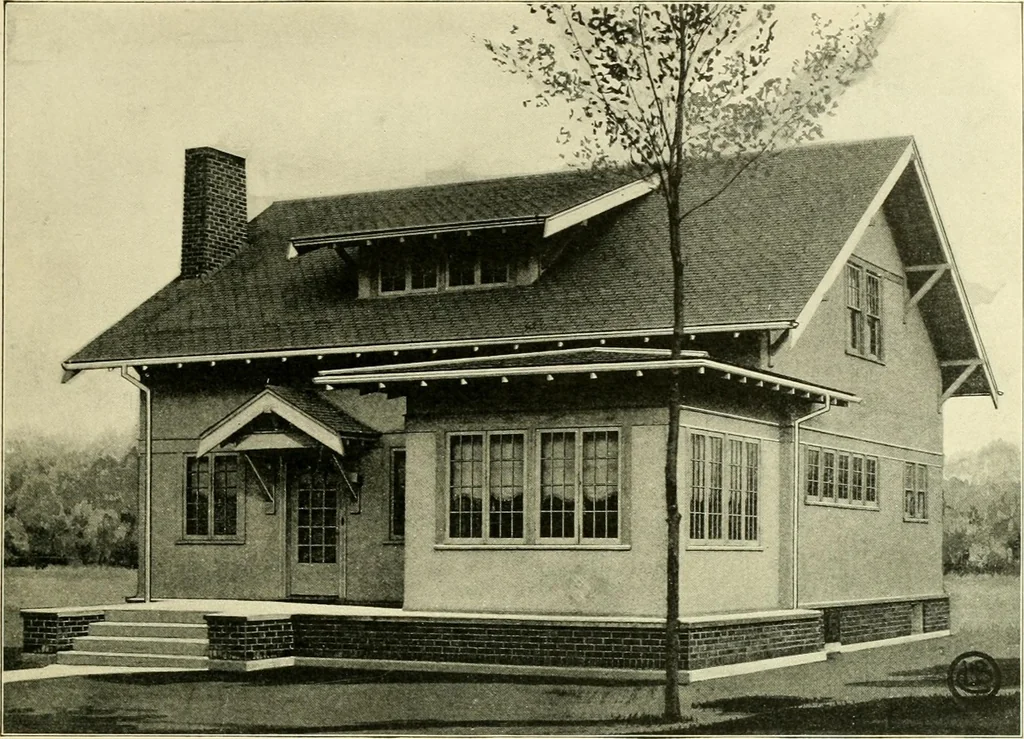 An illustration from Central's book of homes, 1920, leaf 66