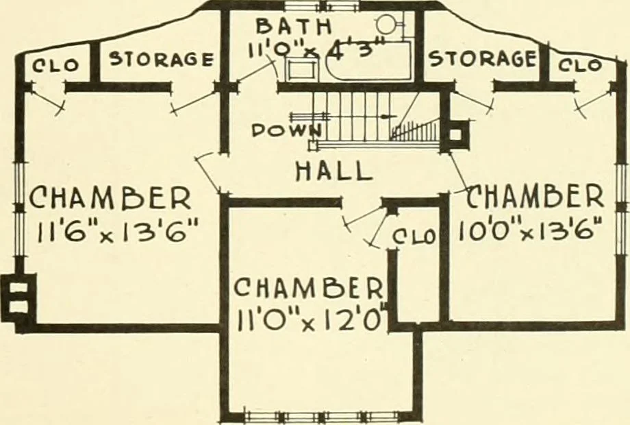 An illustration from Central's book of homes, 1920, leaf 66