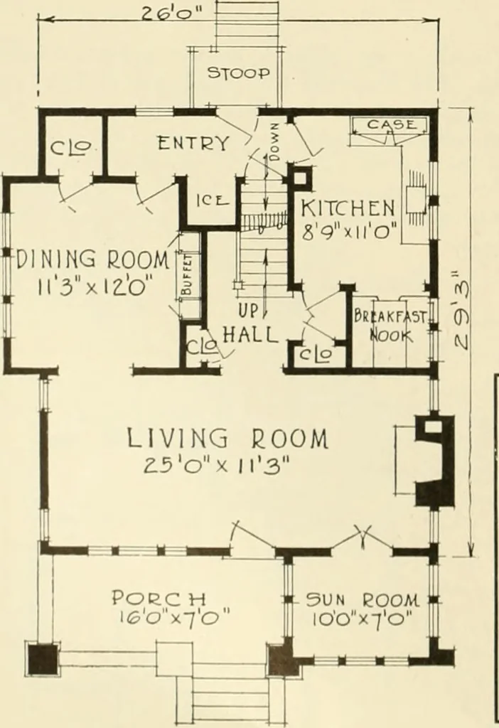 An illustration from Central's book of homes, 1920, leaf 7