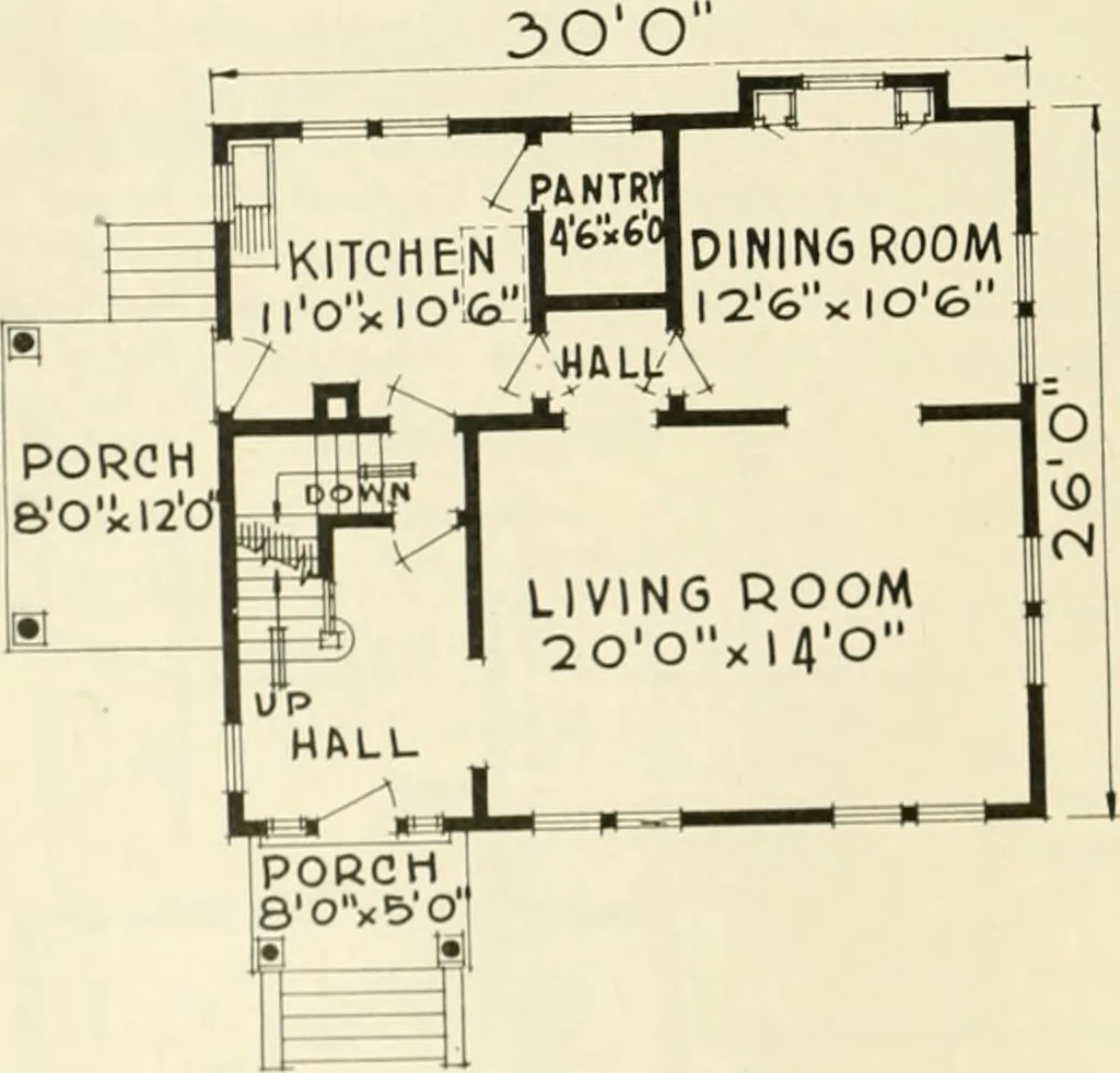 An illustration from Central's book of homes, 1920, leaf 73