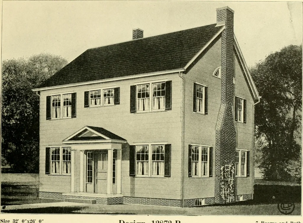 An illustration from Central's book of homes, 1920, leaf 74
