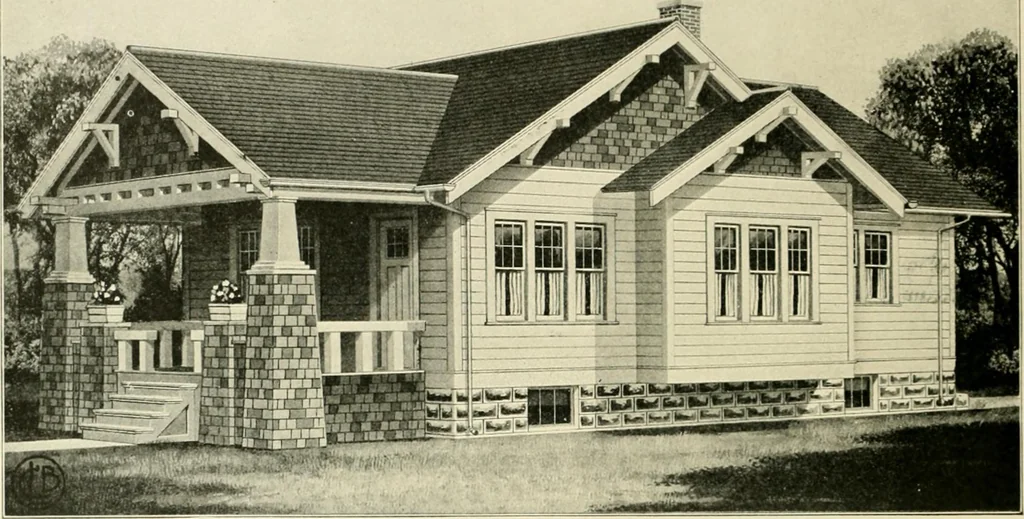 An illustration from Central's book of homes, 1920, leaf 77