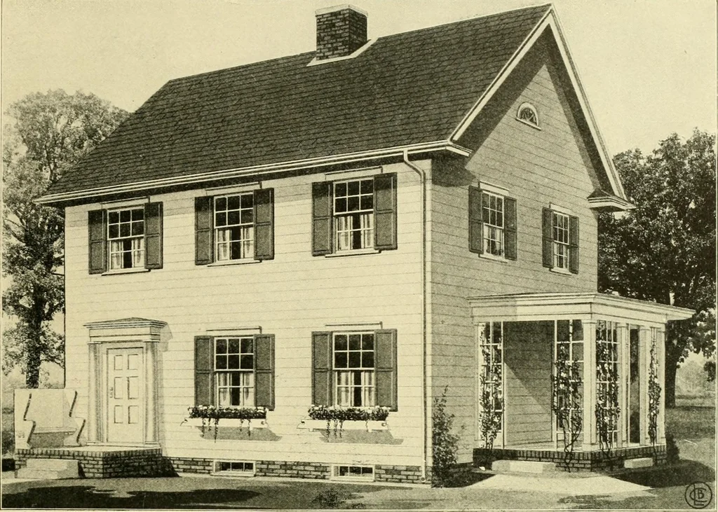 An illustration from Central's book of homes, 1920, leaf 8