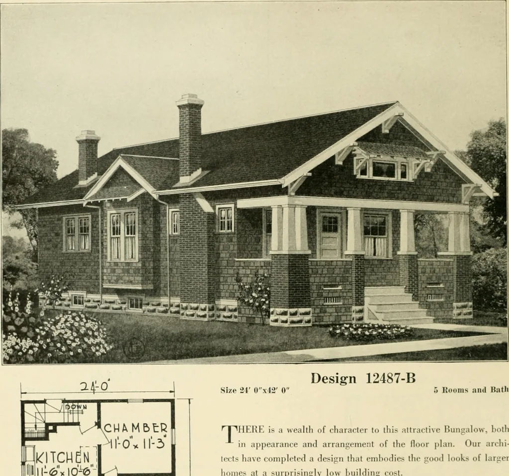 An illustration from Central's book of homes, 1920, leaf 81