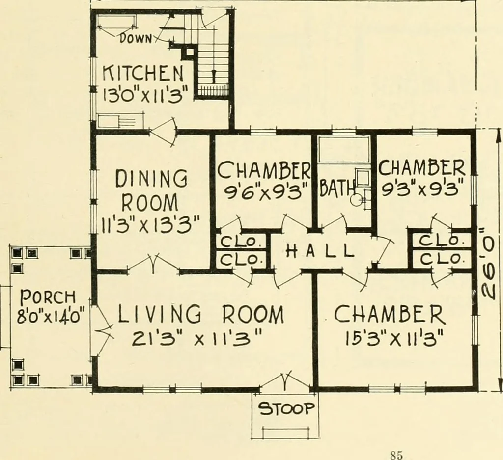 An illustration from Central's book of homes, 1920, leaf 86