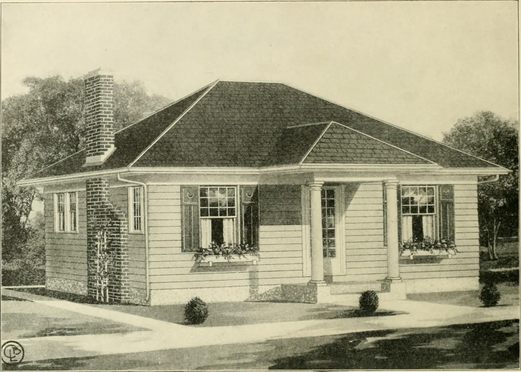 An illustration from Central's book of homes, 1920, leaf 87