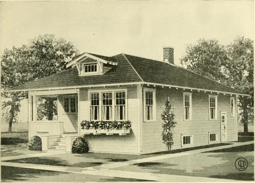 An illustration from Central's book of homes, 1920, leaf 92