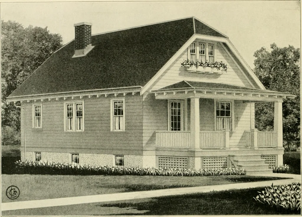An illustration from Central's book of homes, 1920, leaf 93