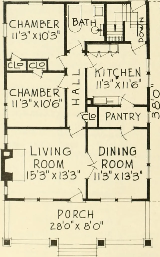 An illustration from Central's book of homes, 1920, leaf 95