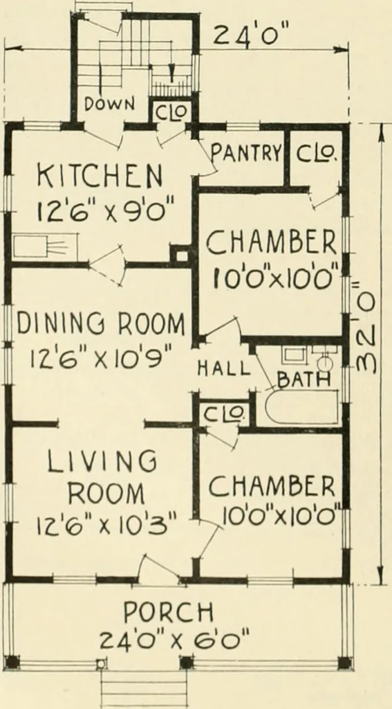 An illustration from Central's book of homes, 1920, leaf 97