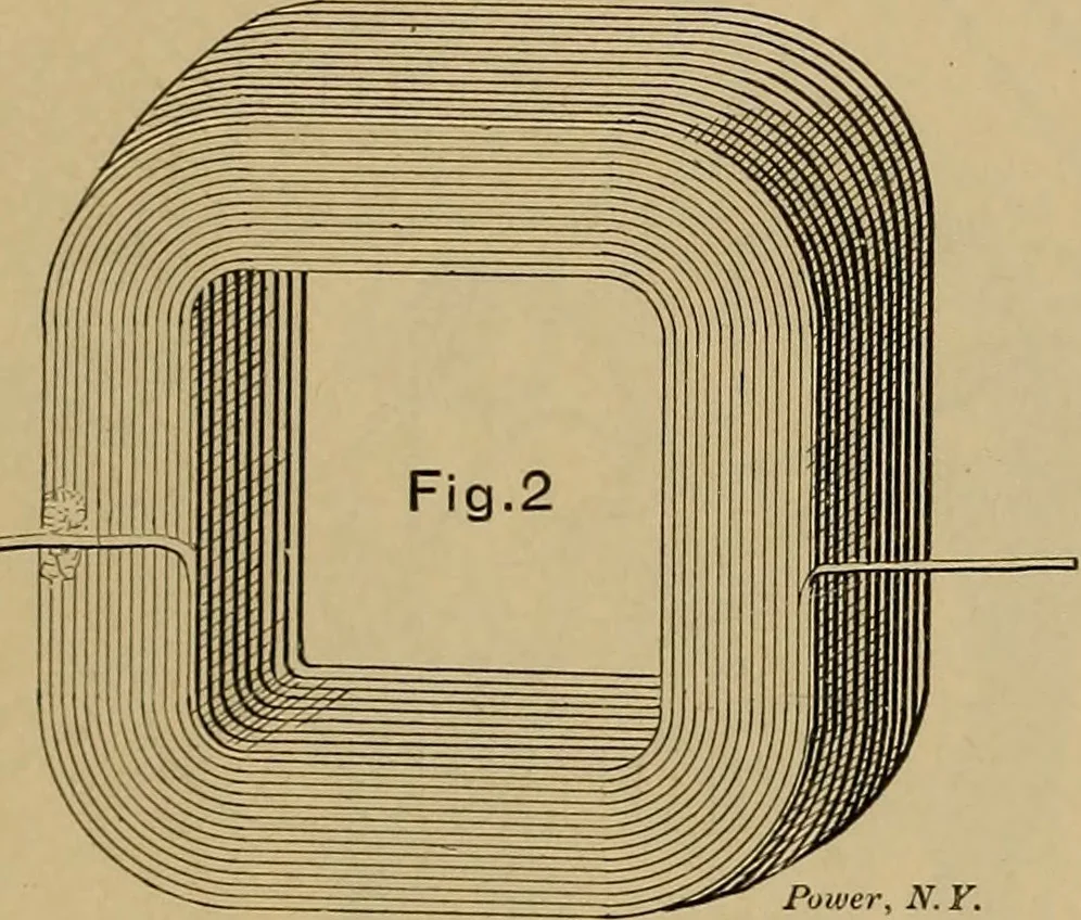 An illustration from Central station experiences, a series of narratives on the trials and tribulations of a steam engineer while learning to run an electric station;, 1901, leaf 32