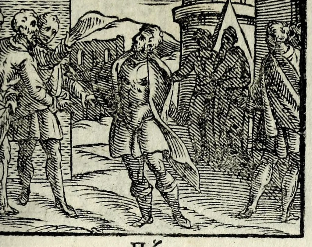 An illustration from Centvm fabvlae ex antiqvis scriptoribus acceptae, et graecis latinisq́; tetrastichis senarijs explicatae, 1587, leaf 101