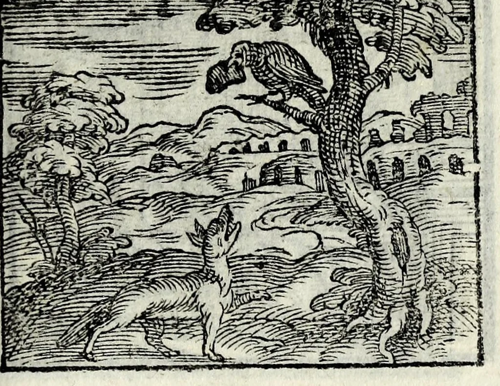 An illustration from Centvm fabvlae ex antiqvis scriptoribus acceptae, et graecis latinisq́; tetrastichis senarijs explicatae, 1587, leaf 139