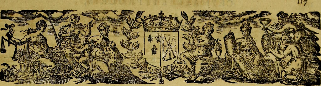 An illustration from Cephale | et | Procris | tragedie | mise| en musique, 1692, leaf 158