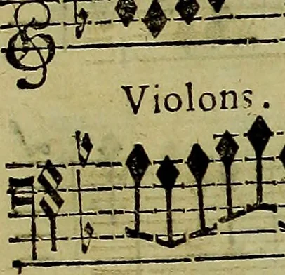 An illustration from Cephale | et | Procris | tragedie | mise| en musique, 1692, leaf 39