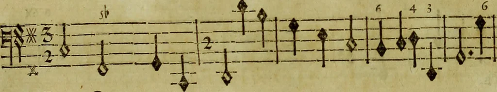 An illustration from Cephale | et | Procris | tragedie | mise| en musique, 1692, leaf 45