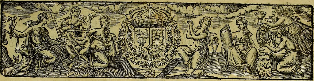 An illustration from Cephale | et | Procris | tragedie | mise| en musique, 1692, leaf 8